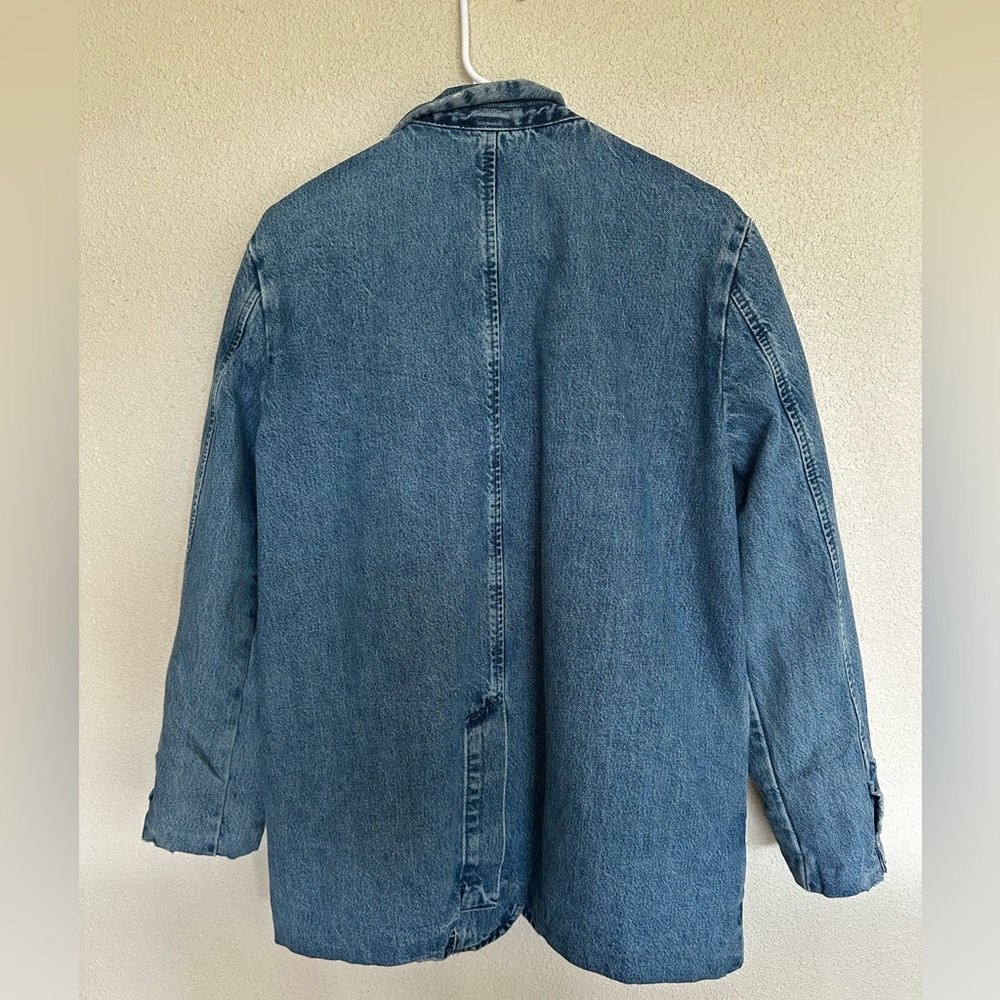 Zara Blue Denim Jacket - Picture 2 of 3